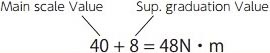 how to read scale QL