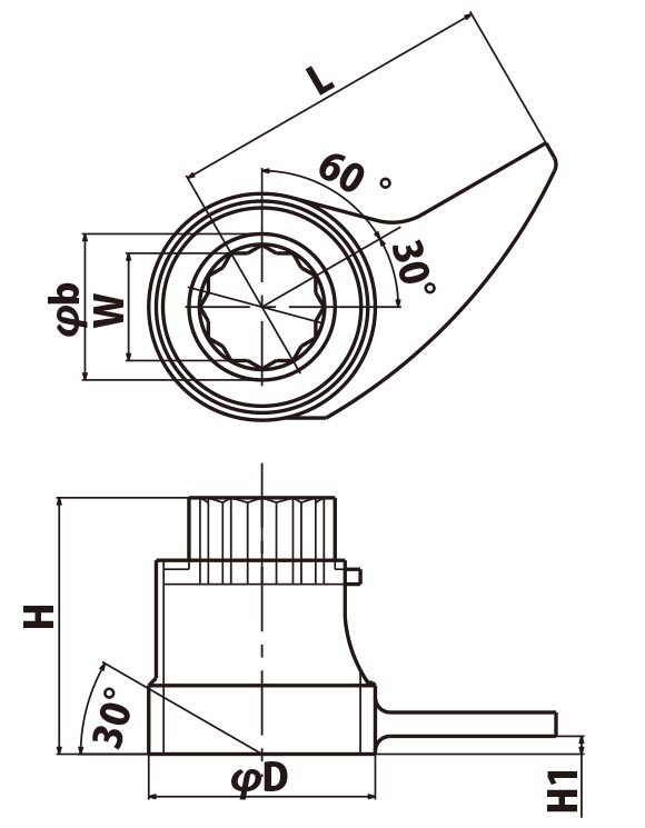 shell arm dimensions