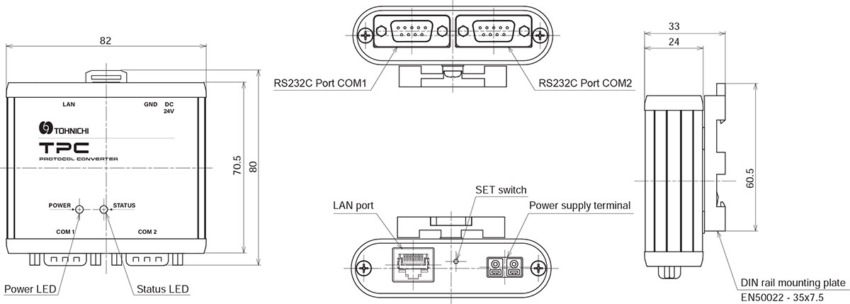 product dimensions