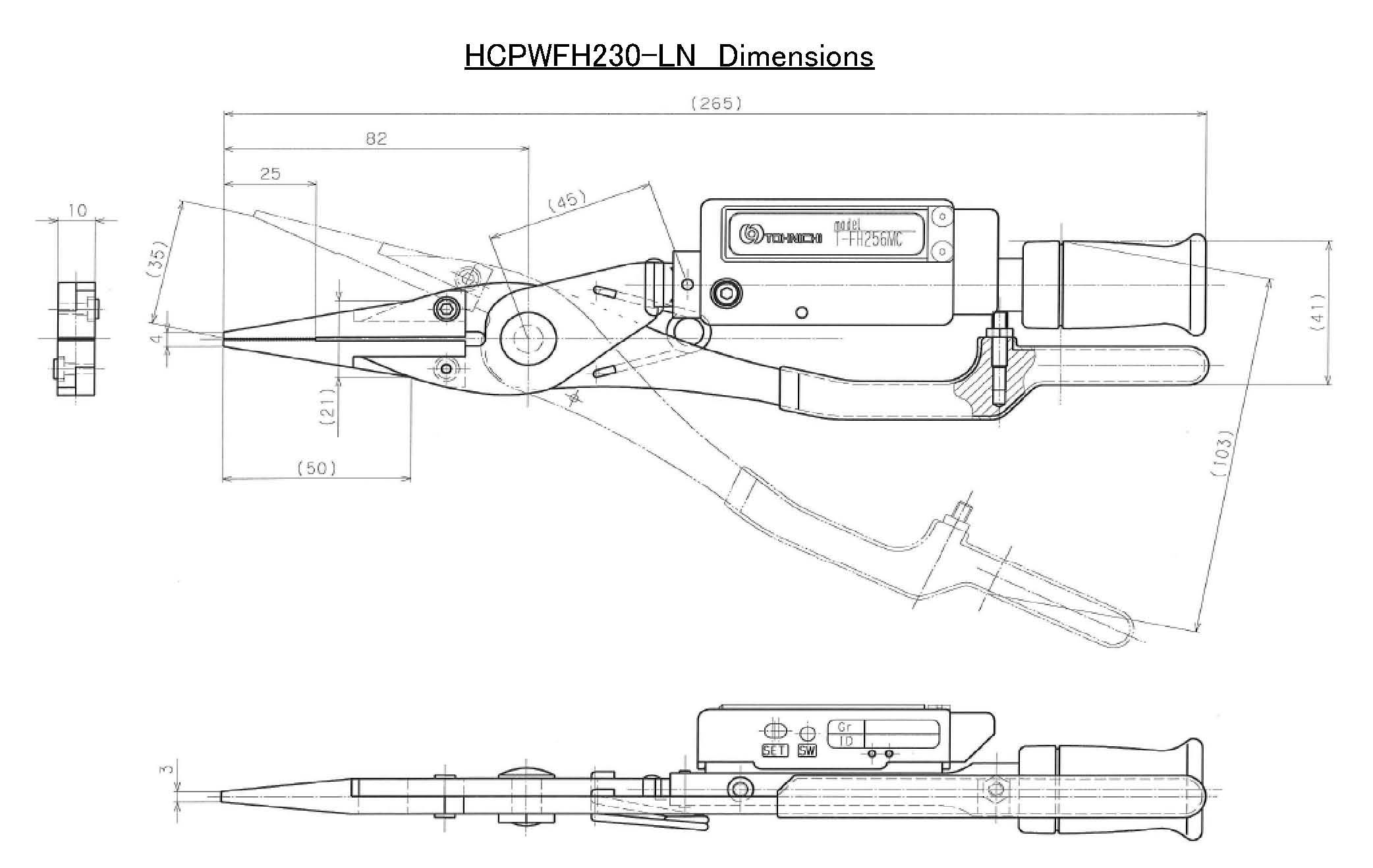 product dimensions