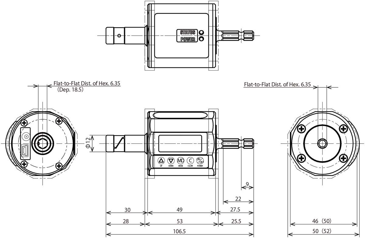 product dimensions