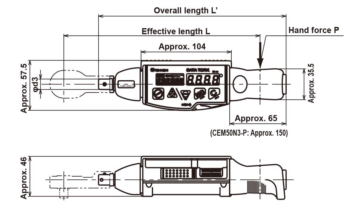 product dimensions