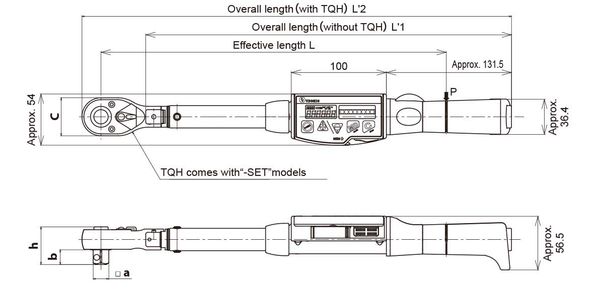 product dimensions