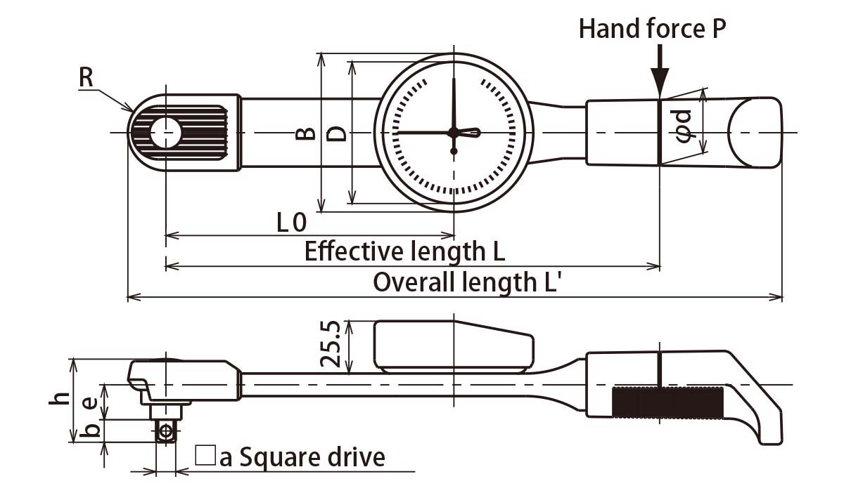 product dimensions