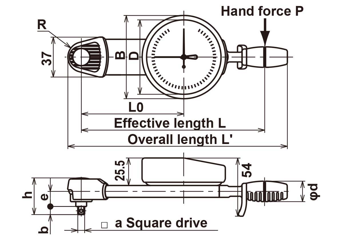 product dimensions