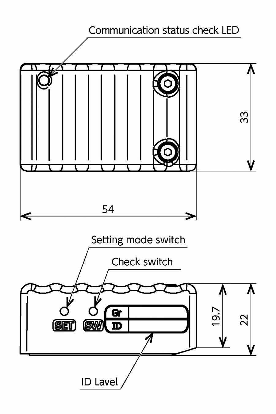 product dimensions